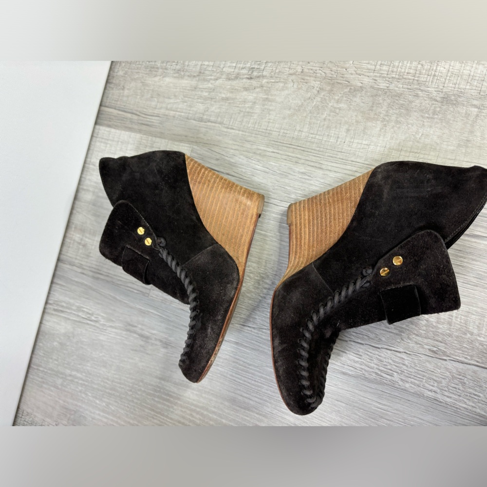 Tory Burch Belen Suede Brown Mocassin boots size 6 - Picture 6 of 8